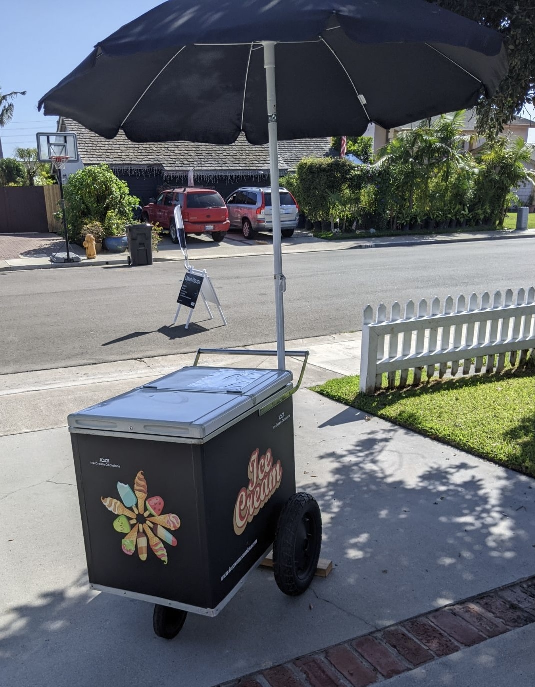 Ice Cream Catering for an Open House