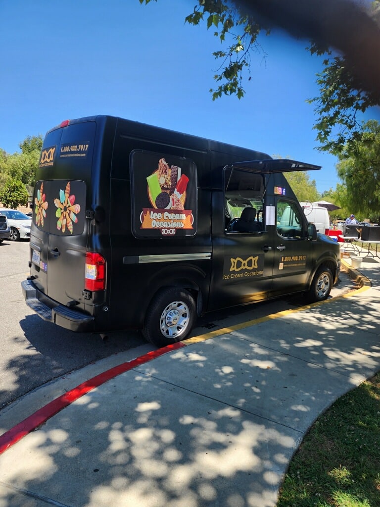 ice cream truck in Los Angeles